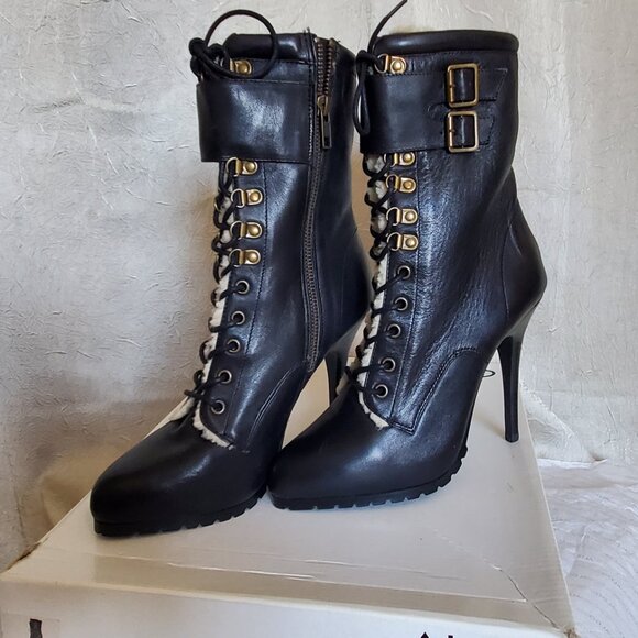 ALDO Borrelli Stallins Knee High Boots - Picture 4 of 9